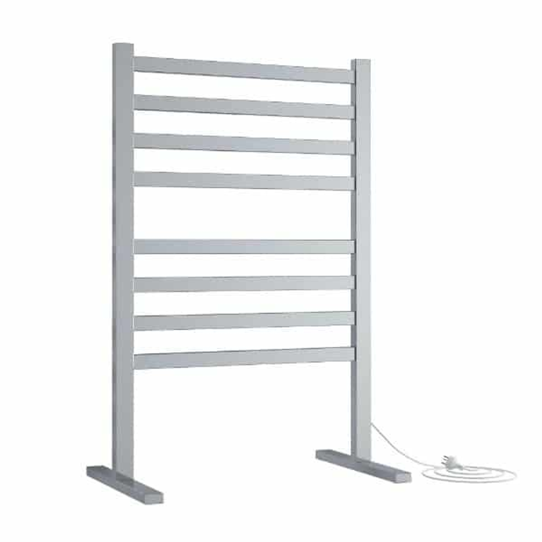 Thermorail Free Standing Straight/Square Heated 590X900X355mm 119 Watts 8 Bars