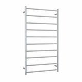 Straight/Round Thermorail 700x1200x122mm 128Watts 10 Bars - Chrome
