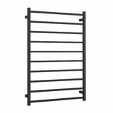 Thermorail Straight/Square 800x1160x120mm 217Watts 10 Bars - Matt Black