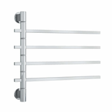 Thermorail Non Heated Swivel Straight 600x540x99mm 4Bars - Square