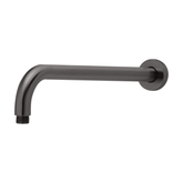 Phoenix Vivid Shower Arm Only 400Mm Rnd - Brushed Carbon