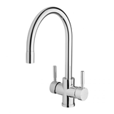 Vivid Filtered Sink Phoenix Mixer 220mm Gooseneck With Filters - Chrome