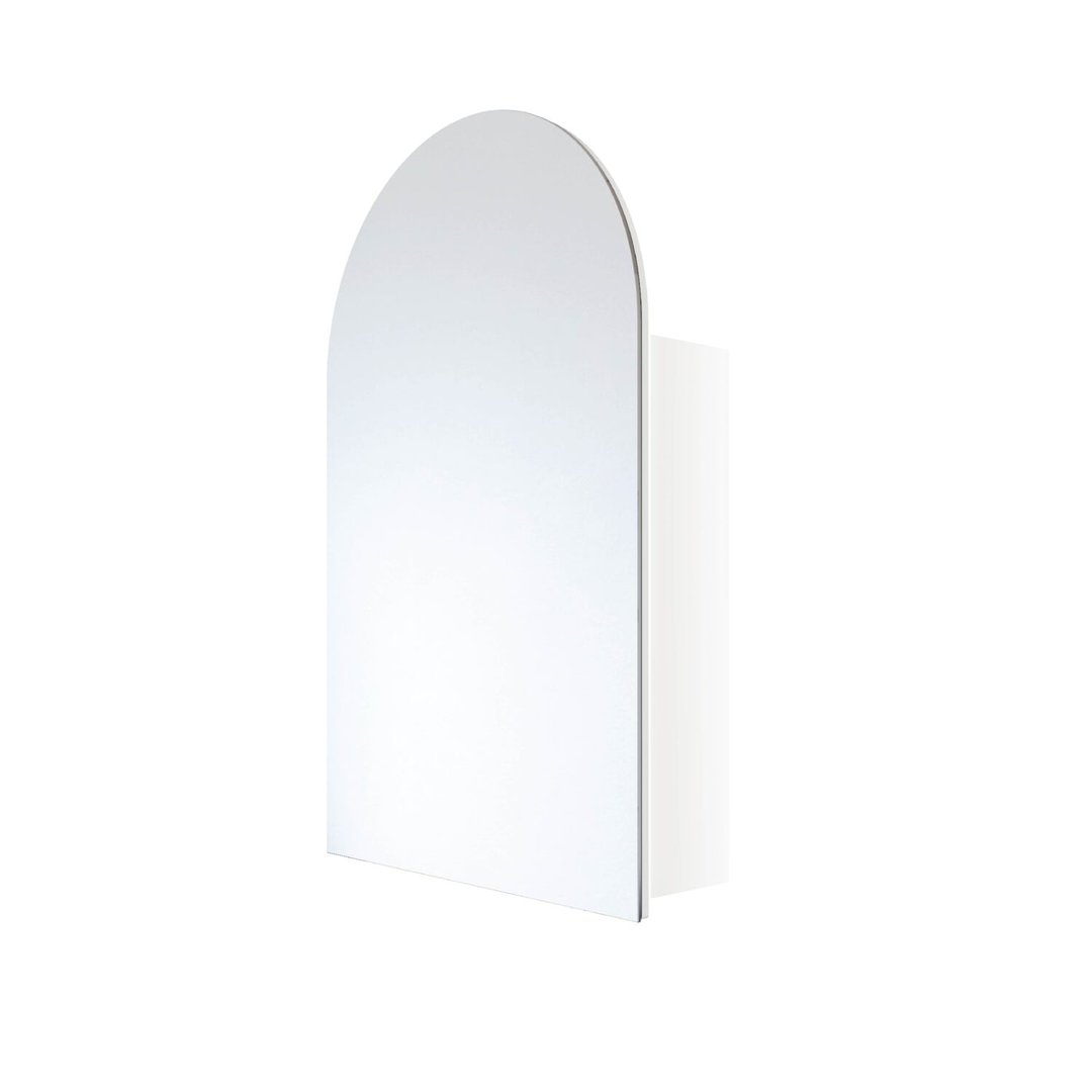 Thermogroup Vienna Arch Mirror Cabinet 500mm X 800mm X 150mm - White