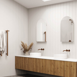 Thermogroup Vienna Arch Mirror Cabinet 500mm X 800mm X 150mm - White