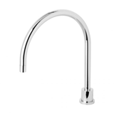 Vivid Pin Lever Hob Spa Oulet Gooseneck - Chrome