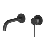 Vivid Slimline Switchmix Wall Basin/Bath Phoenix Mixer Set 60Mm Backplates - Matte Black