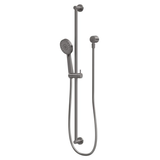 Vivid Slimline Extended Rail Phoenix Shower - Brushed Carbon