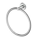 Bella Vista Mica Heritage Towel Ring - Chrome