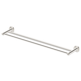 Bella Vista Mica Double Towel Rail - Brushed Nickel