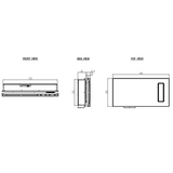 Remo 4 in 1 Heat Module Bathroom Zumi Ceiling Heater - 600 Plus