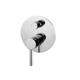 Dolce Shower Nero Mixer With Divertor Shower - Chrome