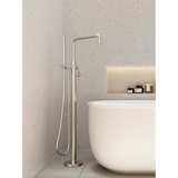 Zen Ss316L Freestanding Bath Nero Mixer - Brushed Nickel