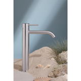 Zen Ss316L Tall Basin Nero Mixer - Brushed Nickel