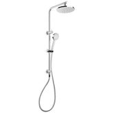 Vivid Slimline Twin Phoenix Shower - Chrome