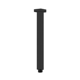 Nero 450Mm Square Ceiling Arm - Matte Black