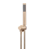 Meir Round Hand Shower On Swivel Bracket - Champagne