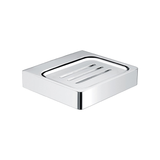 Eneo Streamline Soap Dish With 3 Drain Slots - Brushed Gunmetal