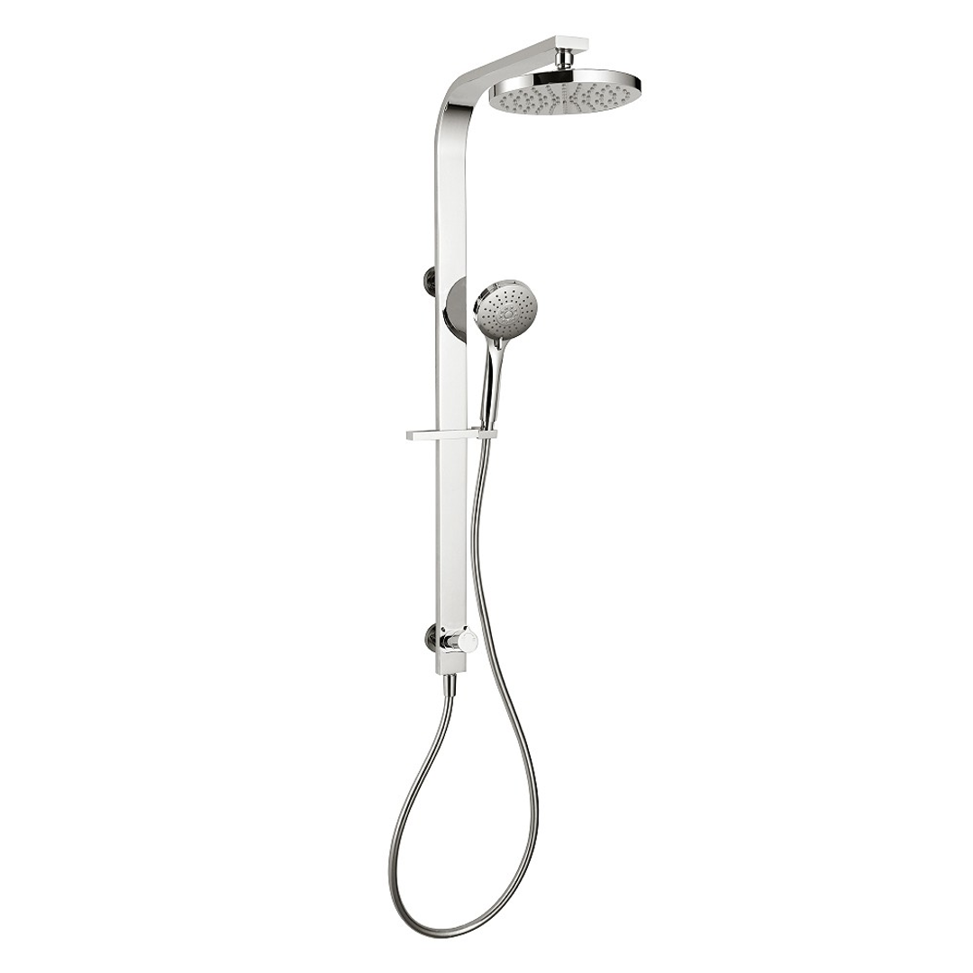 Streamline Synergii Shower With Hand Shower Bottom Diverter - Gunmetal PVD