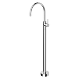 Vivid Slimline Oval Floor Mounted Bath Phoenix Mixer - Chrome