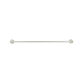 Meir Round Double Towel Rail 600Mm - Brushed Nickel