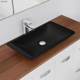 Classique 600 Above Counter Solid Surface Fienza Basin - Matte Black