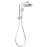 Vivid Slimline Compact Twin Phoenix Shower - Chrome