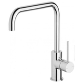 Vivid Slimline Sink Phoenix Mixer 220mm Squareline - Chrome