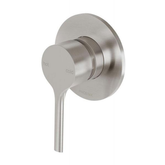 Vivid Slimline Oval Shower/Wall Phoenix Mixer - Brushed Nickel