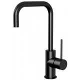 Vivid Slimline Side Lever Sink Phoenix Mixer 160mm Squareline- Matte Black