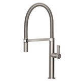 Prize Flexible Coil Sink Phoenix Mixer - Brushed Nickel