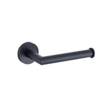 Zola Greens Toilet Roll Holder - Matt Black