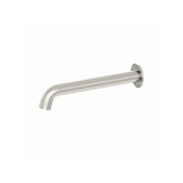 Nero Mecca Basin/Bath Spout Only 160mm - Brushed Nickel
