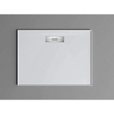 Oceano Stonelite Elite Shower Base Outlet  Stainless Steel Grate - 1000 x 1000mm Rear