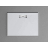 Oceano Stonelite Elite Shower Base Rear Outlet Stainless Steel Grate - 900 x 1200mm