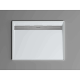 Oceano Stonelite Urban MKII Shower Base Rear Outlet with Stainless Steel Channel - 1500 x 900mm