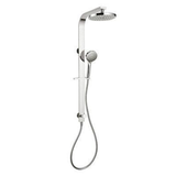 Synergii Streamline Shower With Hand Shower Bottom Diverter - Satin Nickel