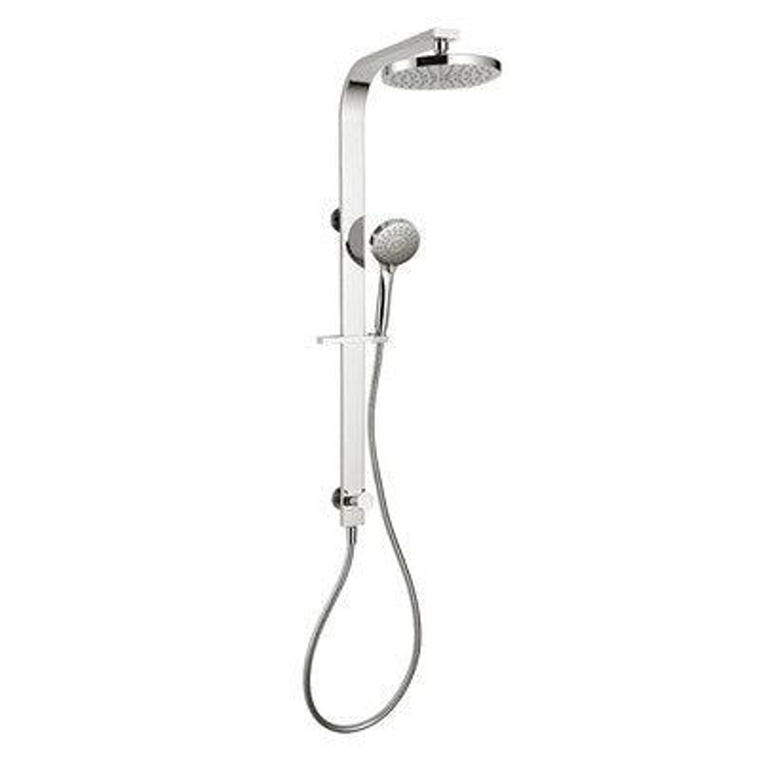 Streamline Synergii Shower With Hand Shower Bottom Diverter - Matte Black