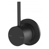 Vivid Slimline Up Shower/Wall Phoenix Mixer - Matte Black