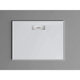 Oceano Stonelite Elite Shower Base Rear Outlet Stainless Steel Grate - 900 x 900mm