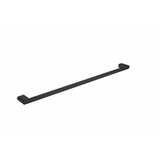 Nero Bianca Single Towel Rail 800Mm - Matte Black