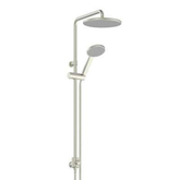 Greens Glide Rainboost Twin Rail Shower - Brushed Nickel