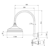 Nostalgia Phoenix Shower Set