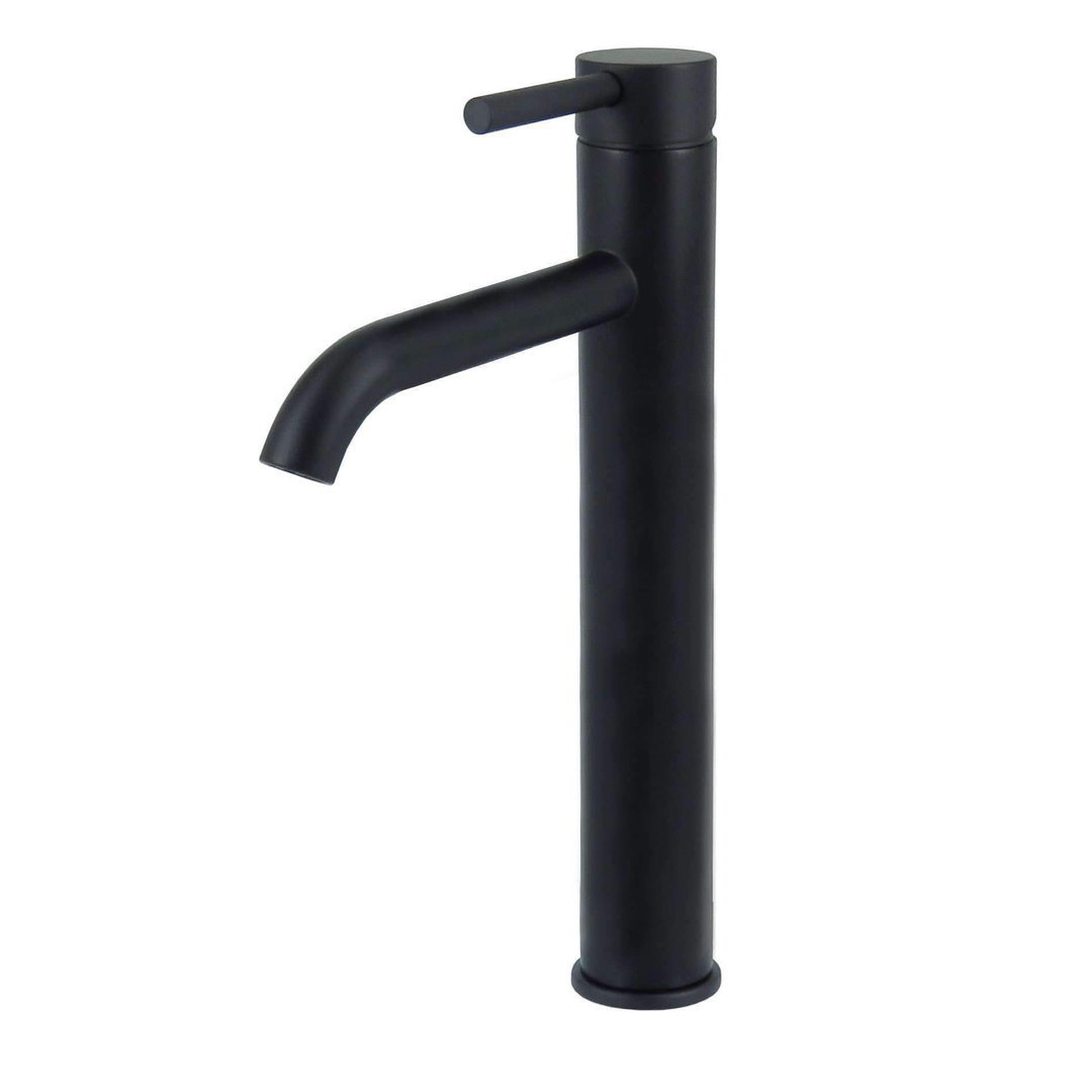 Streamline Axus Pin Lever Extended Height Basin Arcisan Mixer - Matte Black
