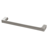 Gloss Hand Phoenix Towel Rail - Brushed Nickel
