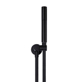 Meir Round Hand Shower On Swivel Bracket - Matte Black