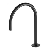 Vivid Slimline Hob Phoenix Sink Outlet 220mm Gooseneck - Matte Black