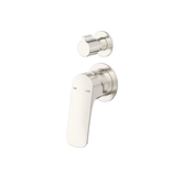 Bella Vista Kaza Shower Mixer Diverter Trim Kit Only - Brushed Nickel