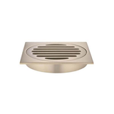 Meir Square Floor Grate Shower Drain 100Mm Outlet - Champagne