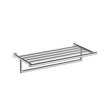 Axus Streamline Towel Rack With Rail - Chrome