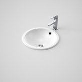 Caroma Cosmo 400mm Basin - Under/Over Counter Installation | White Ceramic